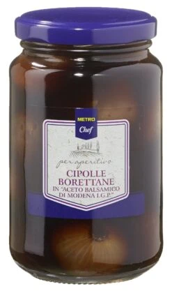 Metro Chef Borettane Zwiebeln Im Balsamico-Essig (340 G)