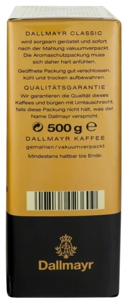 Dallmayr Gemahlener Kaffee Classic (500g) -Lebensmittelgeschäft 13fb59bd b71d 463c 9652 90a089f7cec0