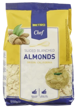 Metro Chef Mandeln Gemahlen (500 G) -Lebensmittelgeschäft 17b36882 d602 4606 816d b8940cf4f32f