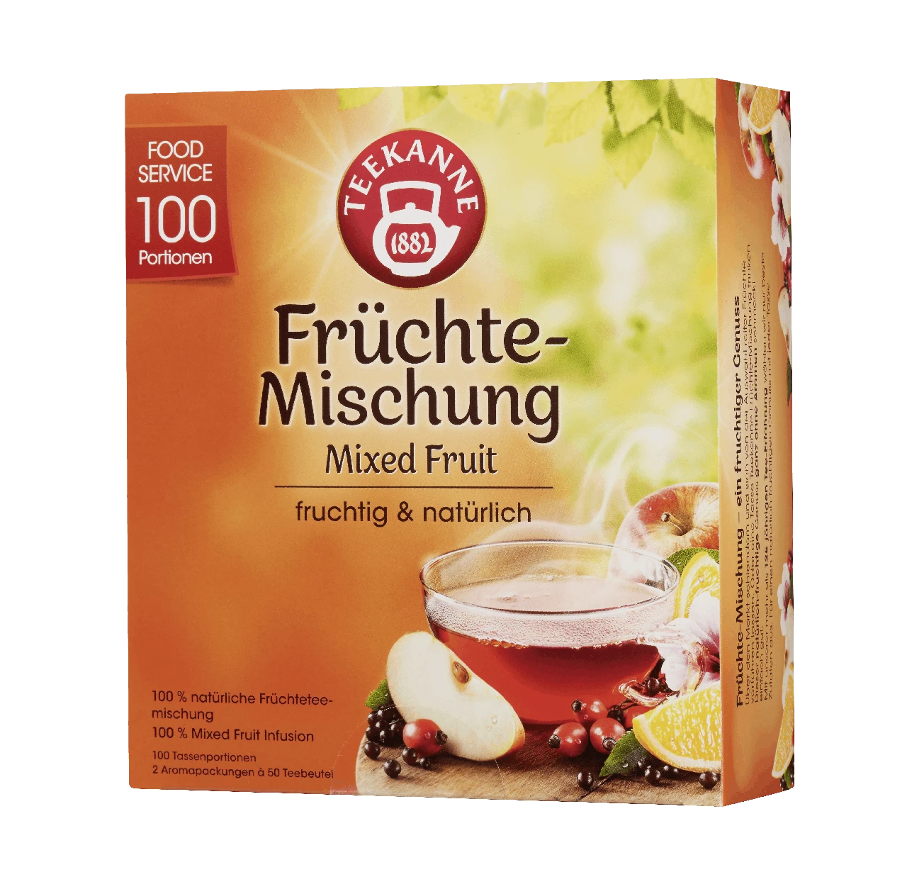 Teekanne Früchtetee Früchte Genuss 20 Teebeutel (60 G) 4 Teekanne Früchtetee Früchte Genuss 20 Teebeutel (60 G) – Bild 2