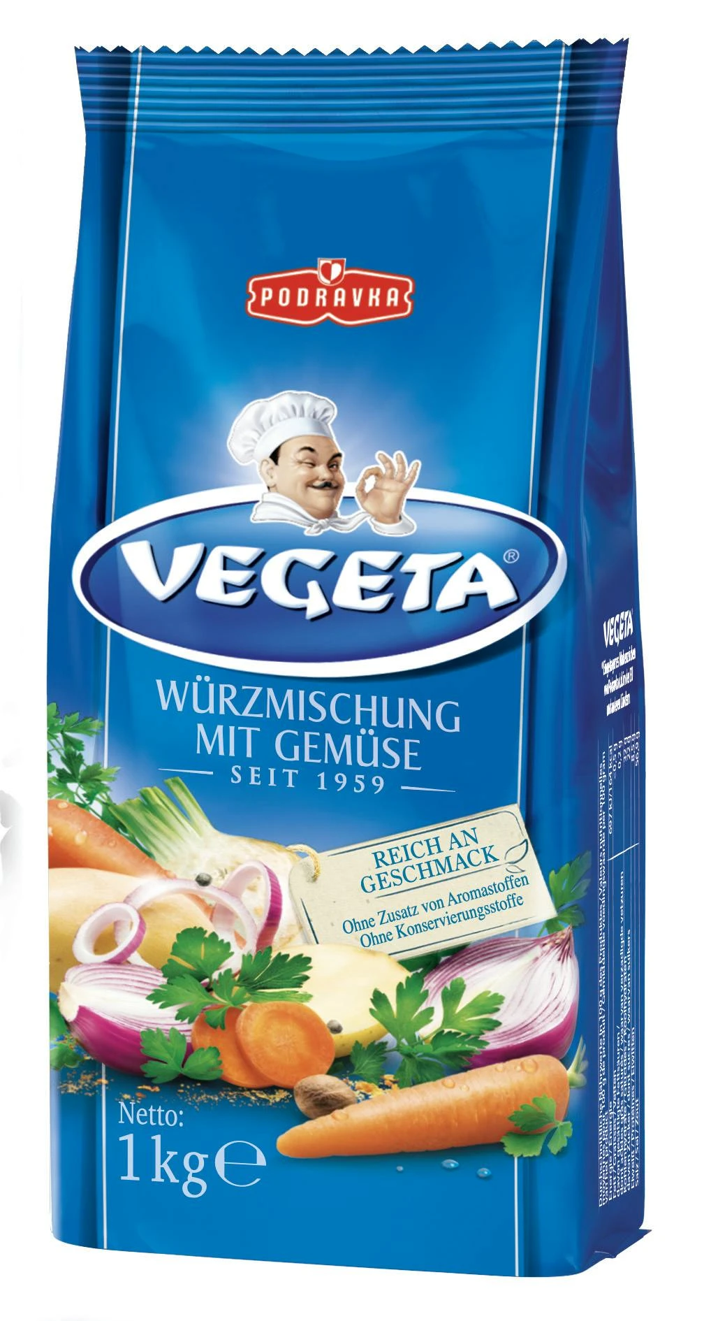 VEGETA Würzmischung Mit Gemüse (5 Kg) 5 VEGETA Würzmischung Mit Gemüse (5 Kg) – Bild 3