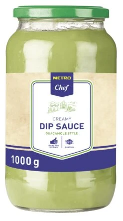 Metro Chef Dip Creamy Guacamole Style (1 Kg)