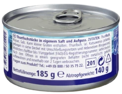 METRO Chef MSC Thunfisch Stücke (185 G) -Lebensmittelgeschäft 1e368fcd 7898 4bdf 9de5 b9d372db9e55
