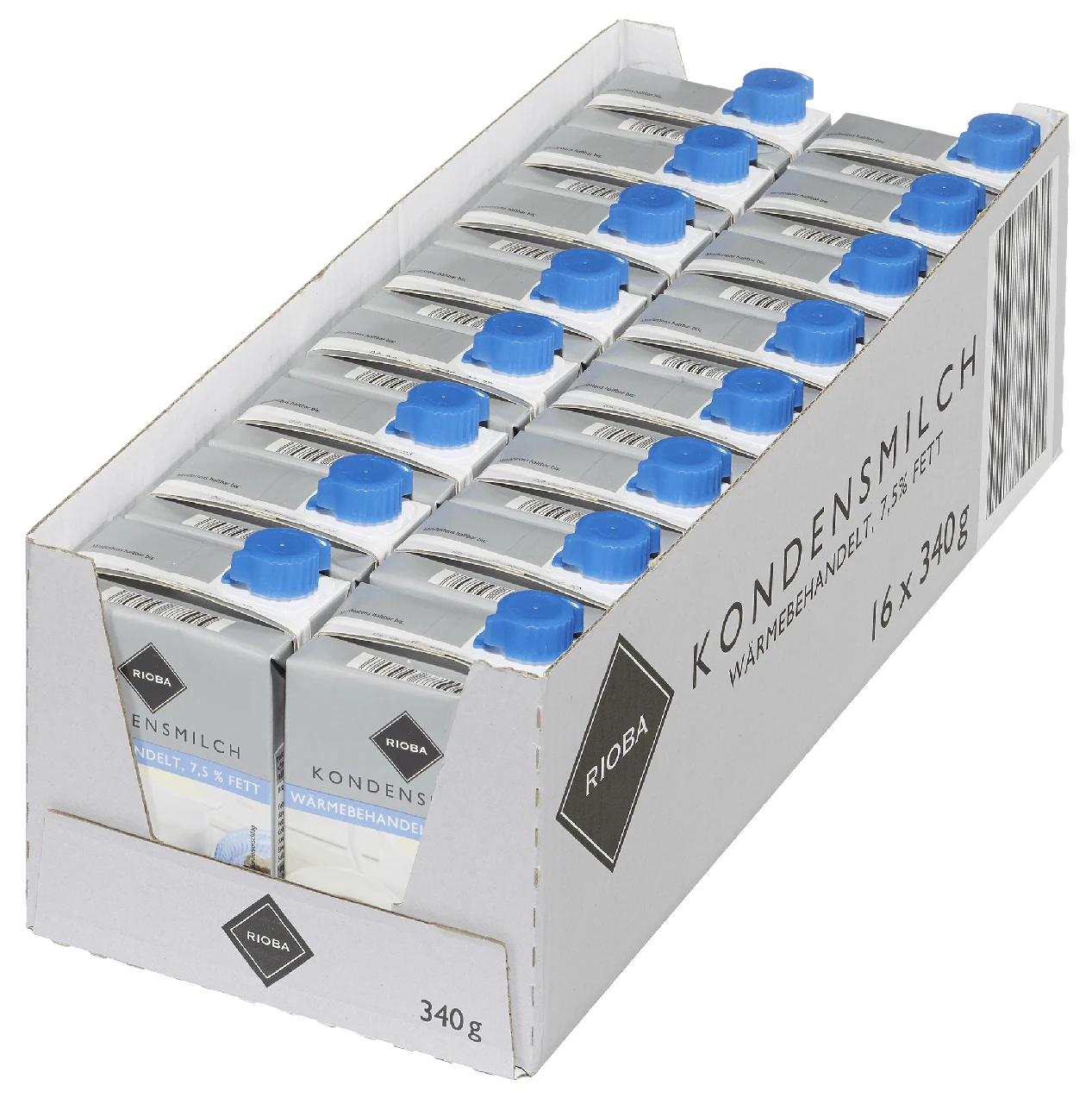 RIOBA H - Kondensmilch 10 % Fett 16 X 340 G (5,44 Kg) 4 RIOBA H - Kondensmilch 10 % Fett 16 X 340 G (5,44 Kg) – Bild 2