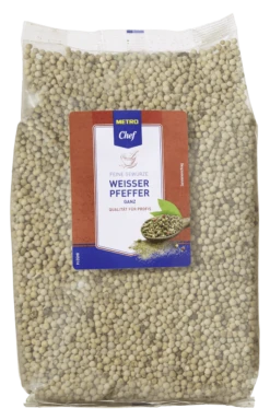 METRO Chef Pfeffer Weiß Gemahlen (550 G) -Lebensmittelgeschäft 38a584b2 a396 43f8 ab37 dc5b39378417 1