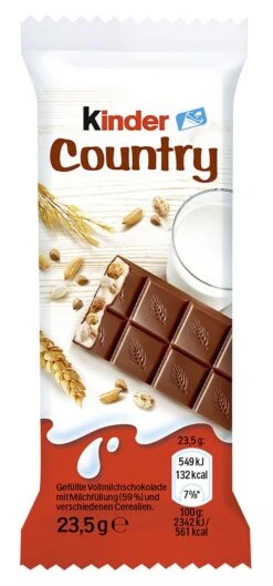 Kinder Country 40 X 23,5 G (940 G) -Lebensmittelgeschäft 3a03a5b2 bfbc 4fee 894d f15369f38c5e