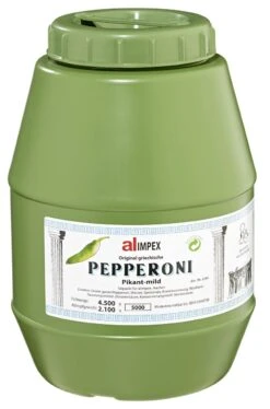 Alimpex Grüne Pfefferoni Scharf (2,65 L) -Lebensmittelgeschäft 423b22be be73 41af a03a c00ff16d1967 3