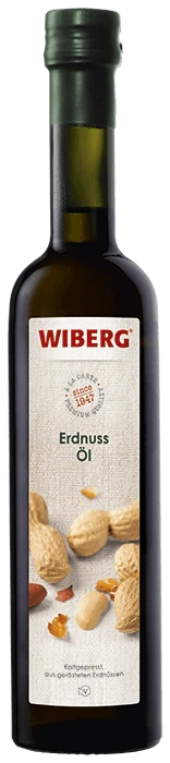 WIBERG Erdnuss-Öl Kaltgepresst Aus Gerösteten Erdnüssen (500 Ml) 3 WIBERG Erdnuss-Öl Kaltgepresst Aus Gerösteten Erdnüssen (500 Ml)
