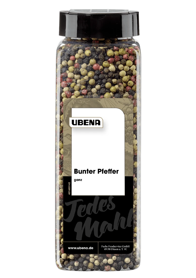 Ubena Pfeffer Bunt Geschroten ((500g) 5 Ubena Pfeffer Bunt Geschroten ((500g) – Bild 3