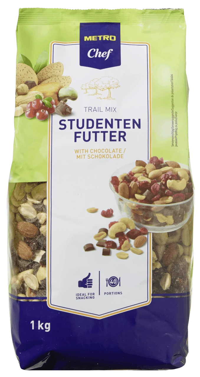 Metro Chef Studentenfutter Mit Rosinen (1 Kg) 4 Metro Chef Studentenfutter Mit Rosinen (1 Kg) – Bild 2