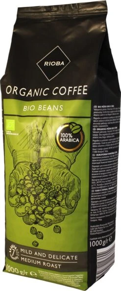 Rioba Kaffeebohnen Fairtrade Arabica (1 Kg) -Lebensmittelgeschäft 80c2b37a 30c3 48a5 a2f8 e50895fe87f6 3