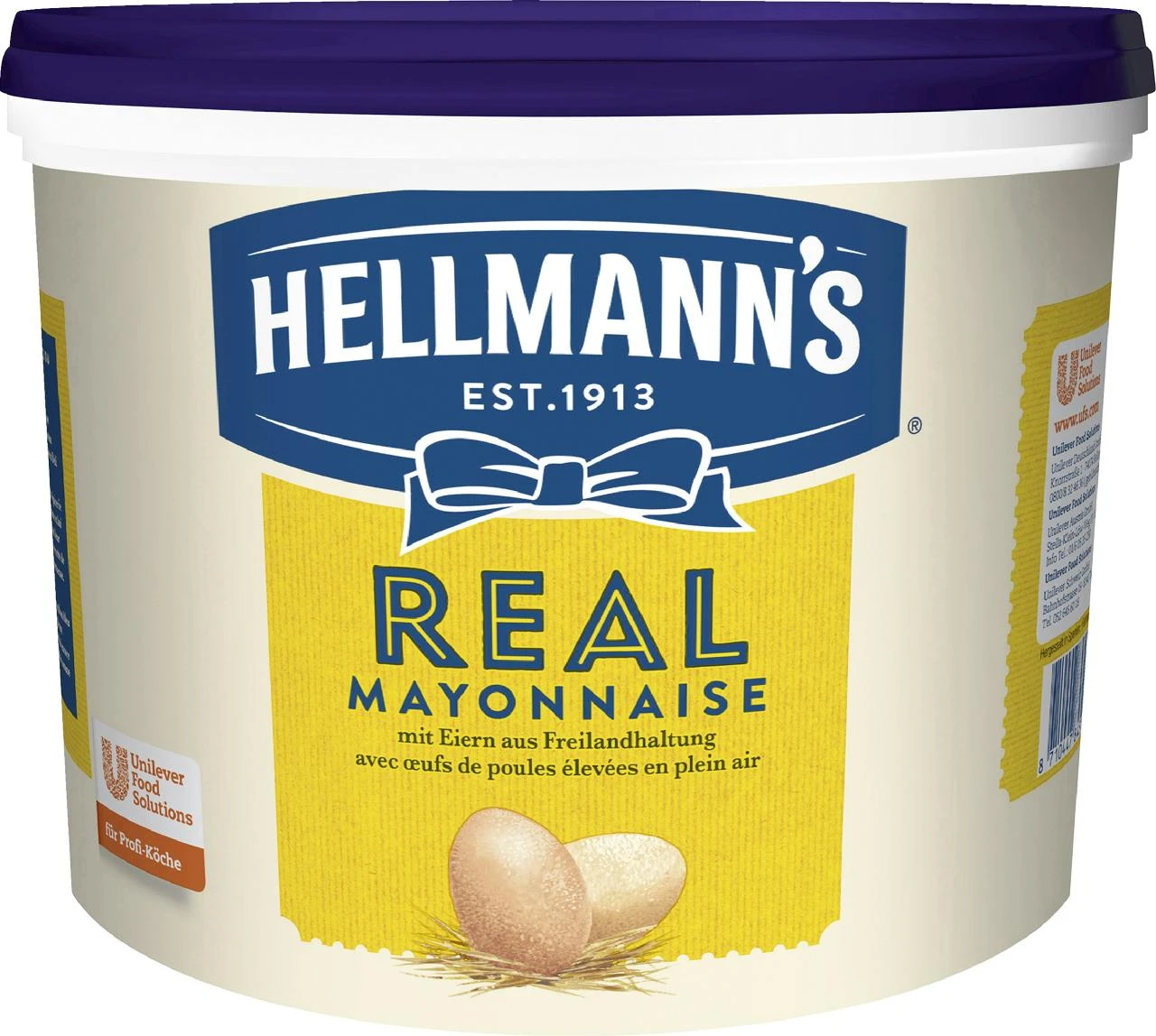 Hellmann's Vegan Mayo (2,5 Kg) 5 Hellmann's Vegan Mayo (2,5 Kg) – Bild 3