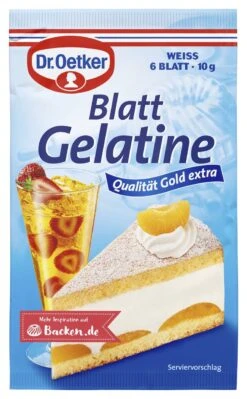 Dr. Oetker Blattgelatine Weiß 6 Portionen (10 G) -Lebensmittelgeschäft 8fa024cf f5b6 43e4 982f 8785ab917cd3 1