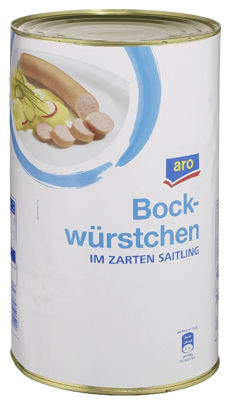 Aro Geflügelwürstchen Im Saitling 6 X Ca. 40 G (250 G) 5 Aro Geflügelwürstchen Im Saitling 6 X Ca. 40 G (250 G) – Bild 4