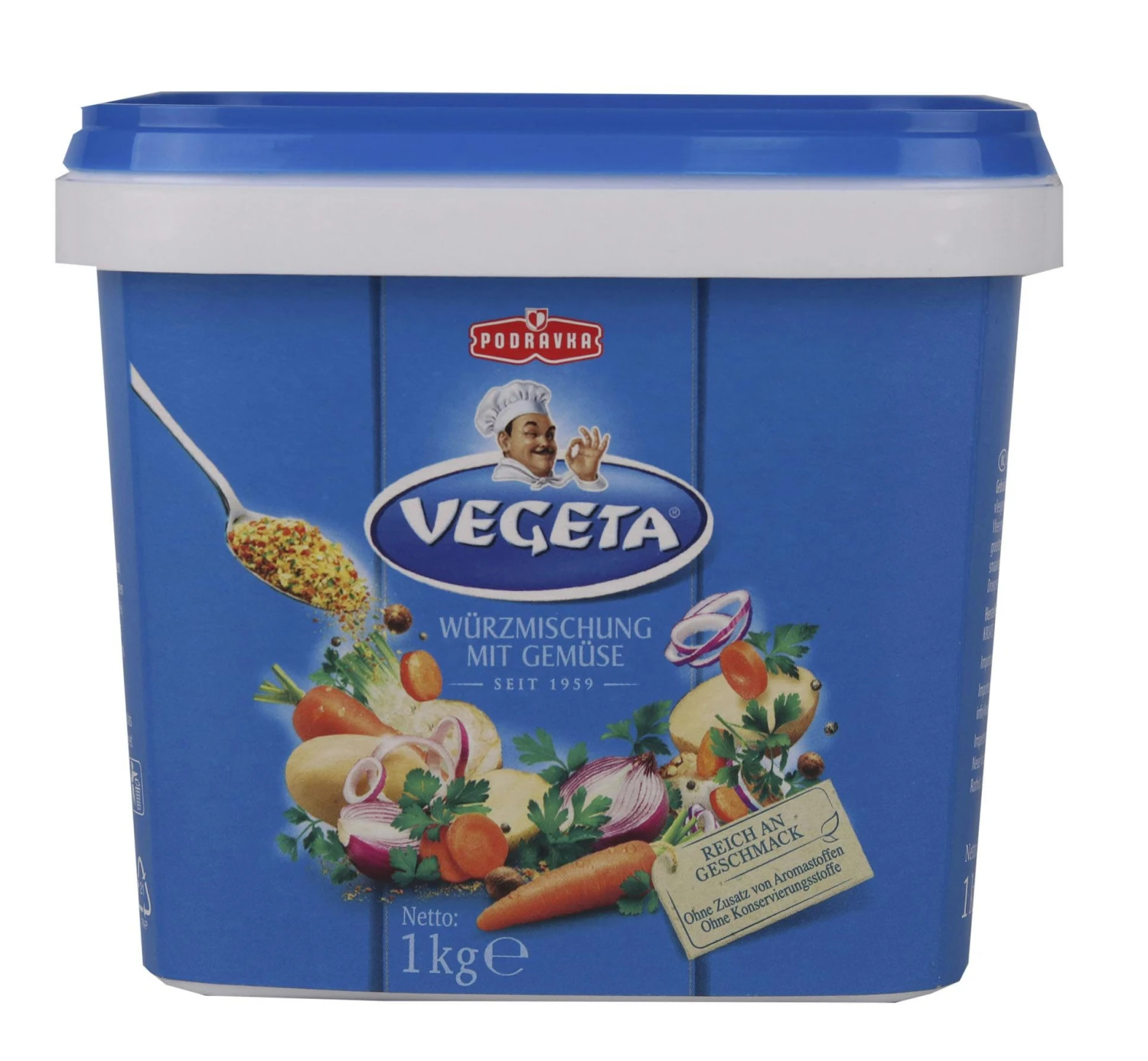 VEGETA Würzmischung Mit Gemüse (1 Kg) 4 VEGETA Würzmischung Mit Gemüse (1 Kg) – Bild 2