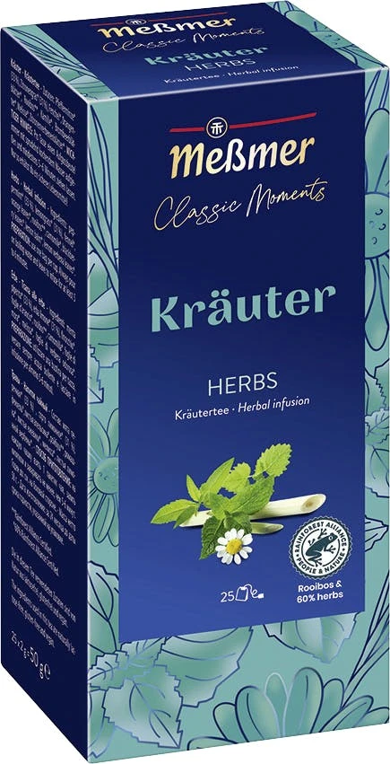 Meßmer Gastro 6-Kräuter 100 Teebeutel X 2 G (200 G ) 4 Meßmer Gastro 6-Kräuter 100 Teebeutel X 2 G (200 G ) – Bild 2
