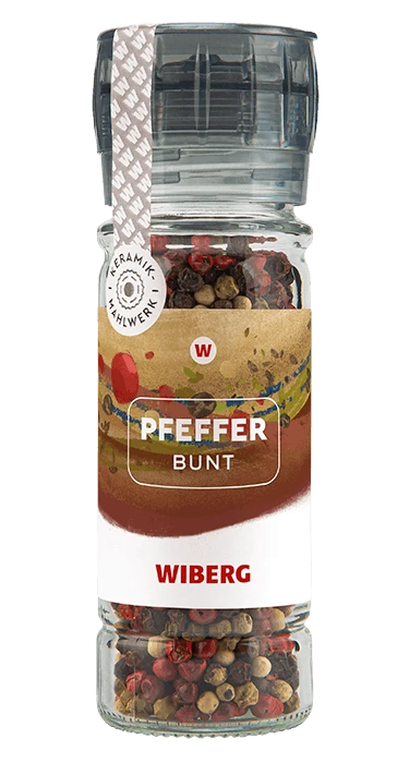 WIBERG Mühle Pfeffer Mit Keramik-Mahlwerk (65 G) 4 WIBERG Mühle Pfeffer Mit Keramik-Mahlwerk (65 G) – Bild 2