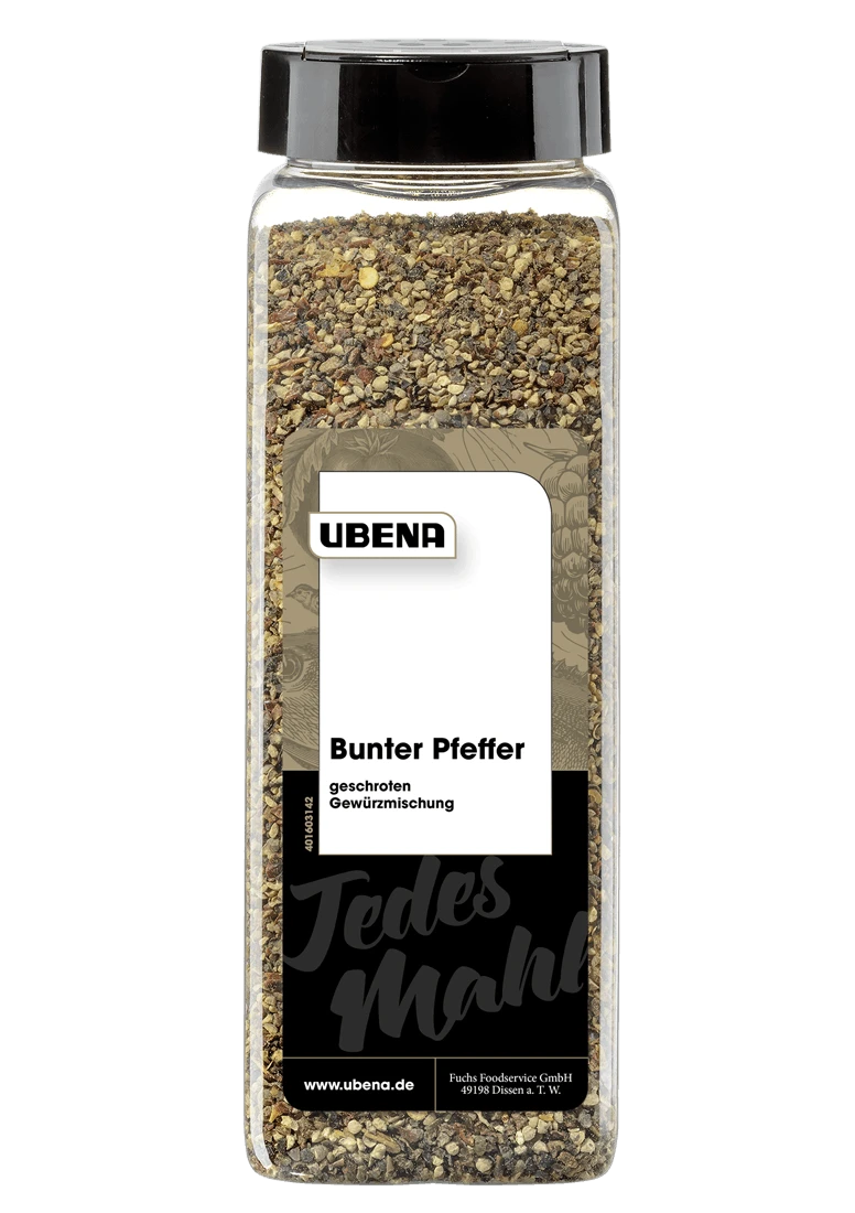 Ubena Pfeffer Bunt Geschroten ((500g) 3 Ubena Pfeffer Bunt Geschroten ((500g)