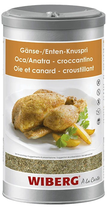WIBERG Gänse-/Enten-Knuspri Gewürzsalz (1200 Ml) 3 WIBERG Gänse-/Enten-Knuspri Gewürzsalz (1200 Ml)