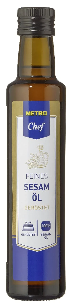 METRO Chef Sesamöl Geröstet (250 Ml) 3 METRO Chef Sesamöl Geröstet (250 Ml)