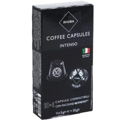 Rioba Kaffeekapseln Armonioso 11 Kapseln (55 G) -Lebensmittelgeschäft b0100bf8 9fab 42fa 94b2 fd21c9337a9f 1