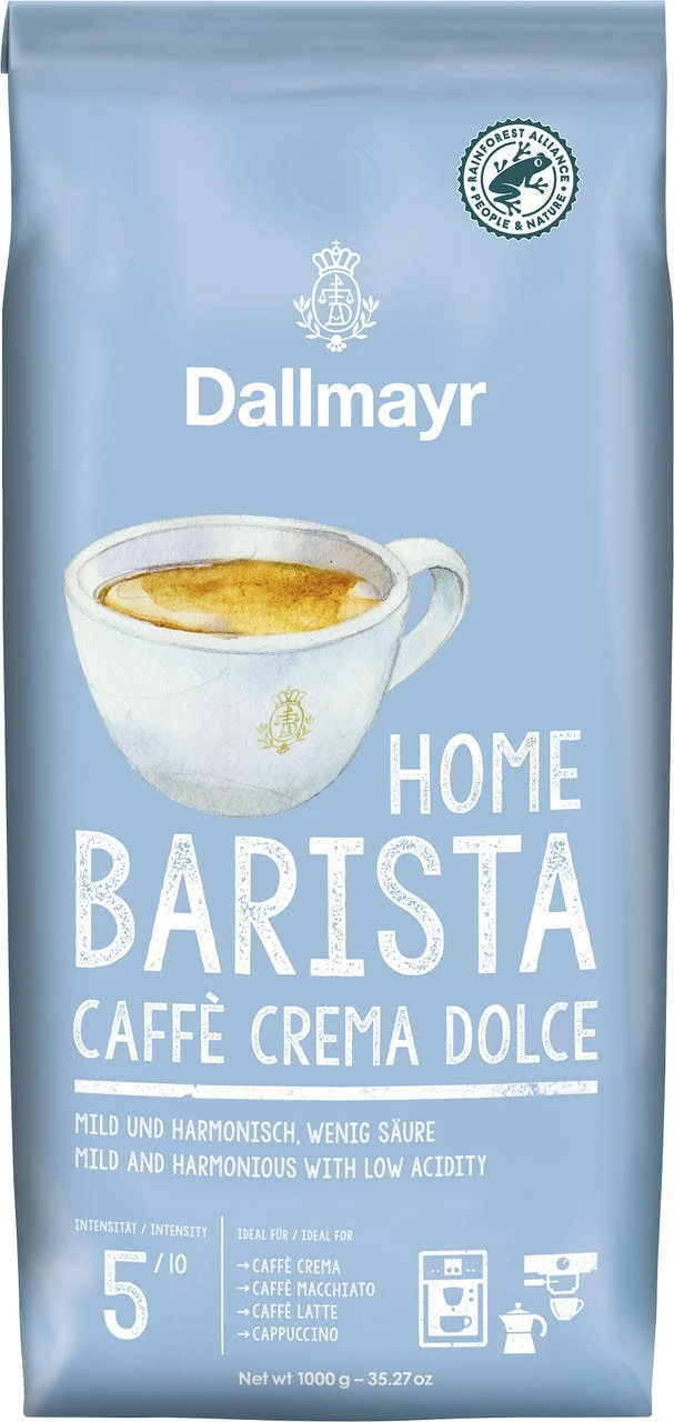 Dallmayr Kaffeebohnen Home Barista Crema Dolce (1 Kg) 3 Dallmayr Kaffeebohnen Home Barista Crema Dolce (1 Kg)
