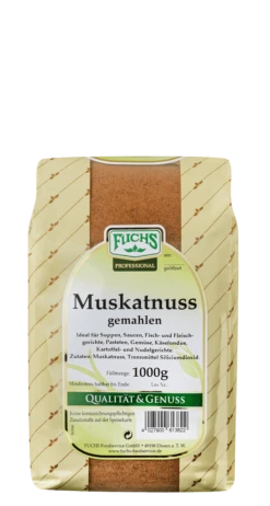 Fuchs Muskatnuss Gemahlen (1kg)
