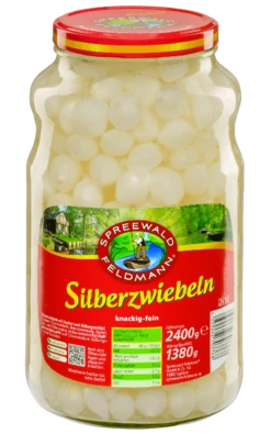 Spreewald-Feldmann Silberzwiebeln Knackig & Fein (2,65 L)