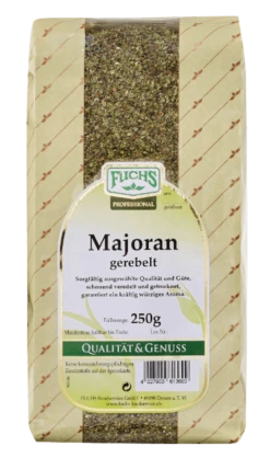 Fuchs Majoran Gerebelt (250g)
