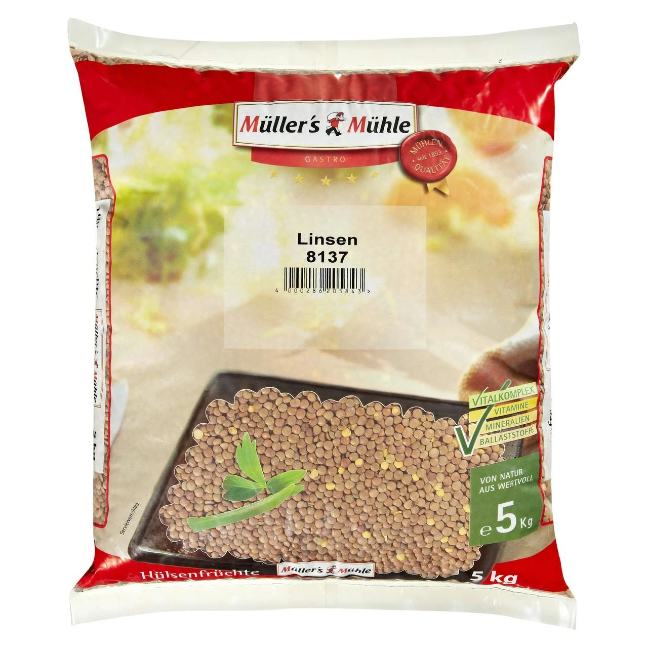 Müller´s Mühle Pardina Linsen (1 Kg) 7 Müller´s Mühle Pardina Linsen (1 Kg) – Bild 5