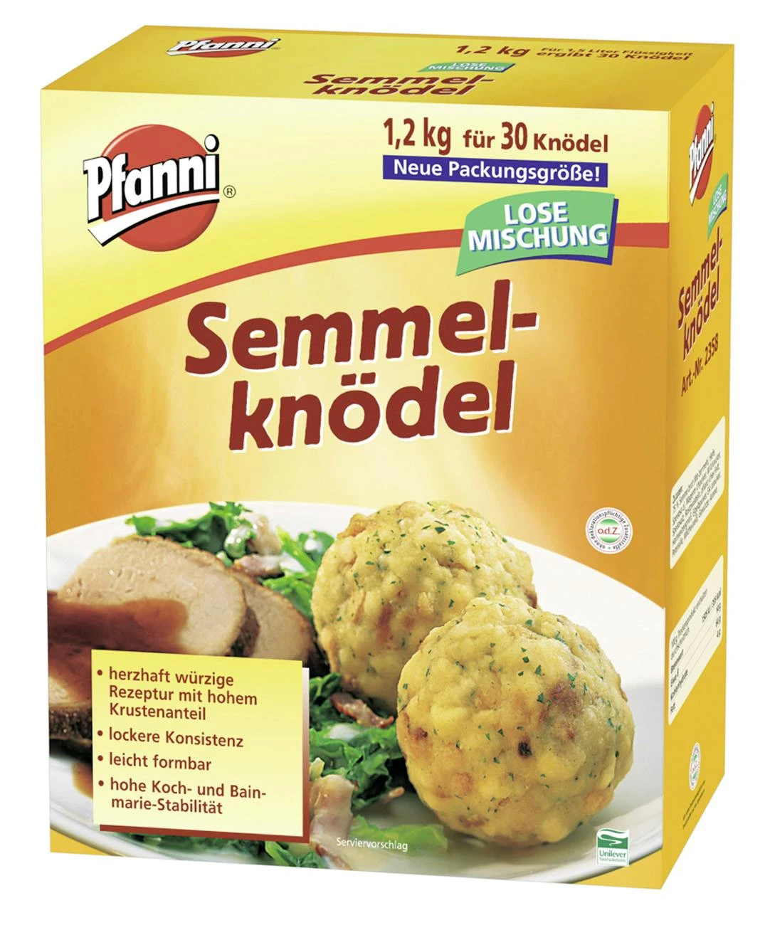 Pfanni Gekochte Klöße (2,5 Kg) 6 Pfanni Gekochte Klöße (2,5 Kg) – Bild 4