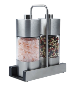 WIBERG Menage Mit Salz- Und Pfeffermühle Menage Aus Rostfreiem Edelstahl Und ABS Kunststoff (205 G) 7 WIBERG Menage Mit Salz- Und Pfeffermühle Menage Aus Rostfreiem Edelstahl Und ABS Kunststoff (205 G) -Lebensmittelgeschäft d344b351 b1ed 403d 8697 b83372a46136