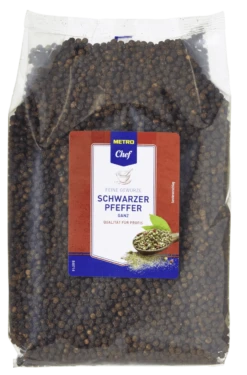 METRO Chef Pfeffer Schwarz Ganz (165 G) -Lebensmittelgeschäft d6a39b75 a8eb 426c b7a6 c689665f3682