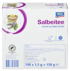 Aro Tee Salbei 100 X 1,5 G (150 G) -Lebensmittelgeschäft d855bdb2 769b 4afb b47a 7801695047d4