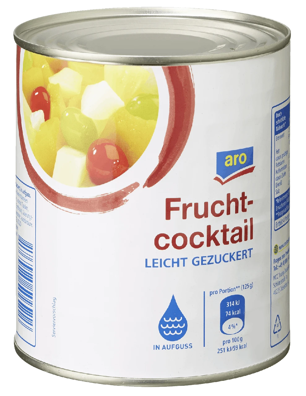 Aro Fruchtcocktail (2,65 L) 5 Aro Fruchtcocktail (2,65 L) – Bild 3
