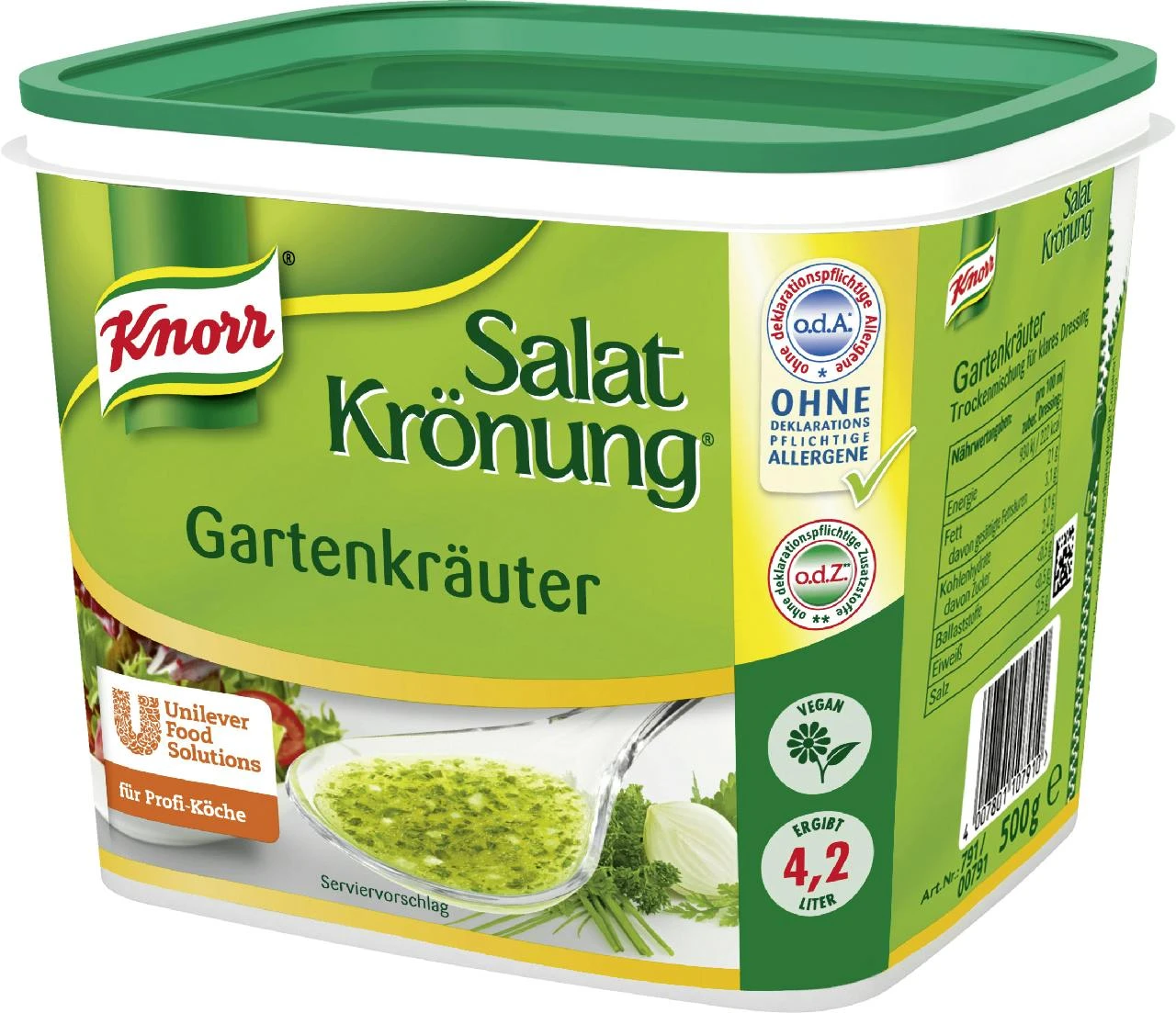 Knorr Salat Krönung Paprika Kräuter (500 G) 7 Knorr Salat Krönung Paprika Kräuter (500 G) – Bild 5