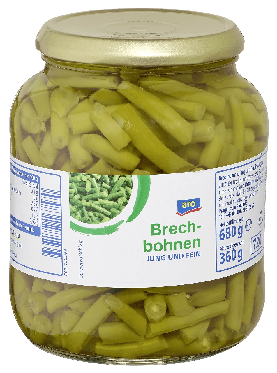 Aro Brechbohnen (720 Ml) 3 Aro Brechbohnen (720 Ml)