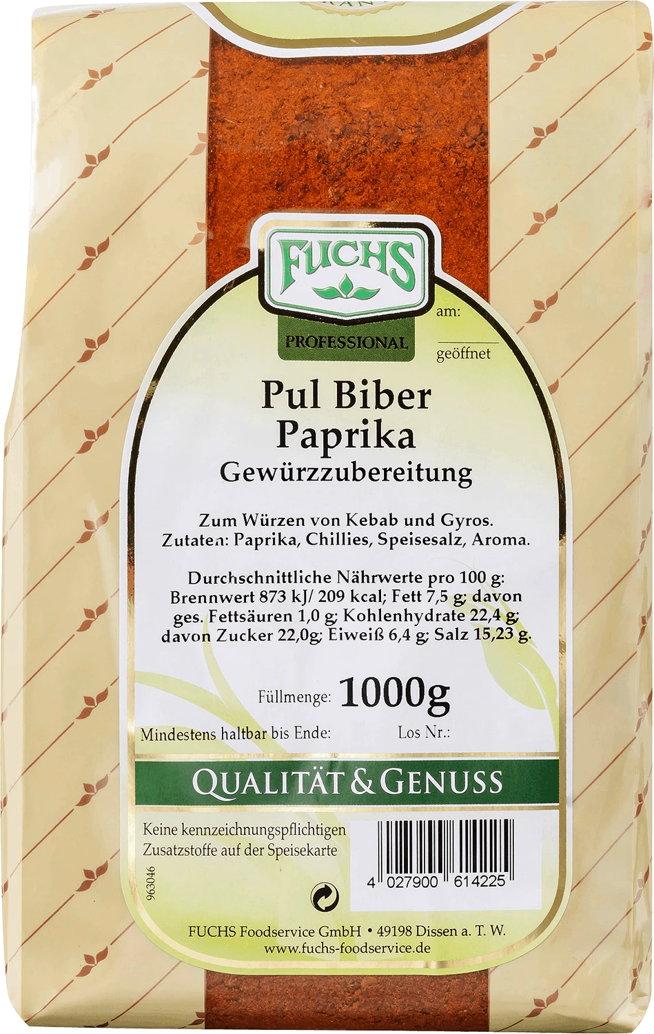 Fuchs Grill-Barbecue Gewürzzubereitung (1kg) 5 Fuchs Grill-Barbecue Gewürzzubereitung (1kg) – Bild 3
